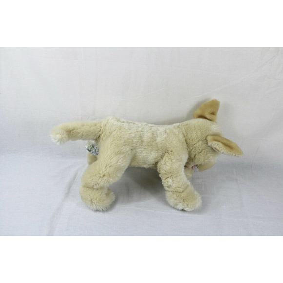 Build A Bear Lab Puppy Dog Plush Stuffed W/ Barking & Panting Sounds Pink Tongue - Picture 2 of 7